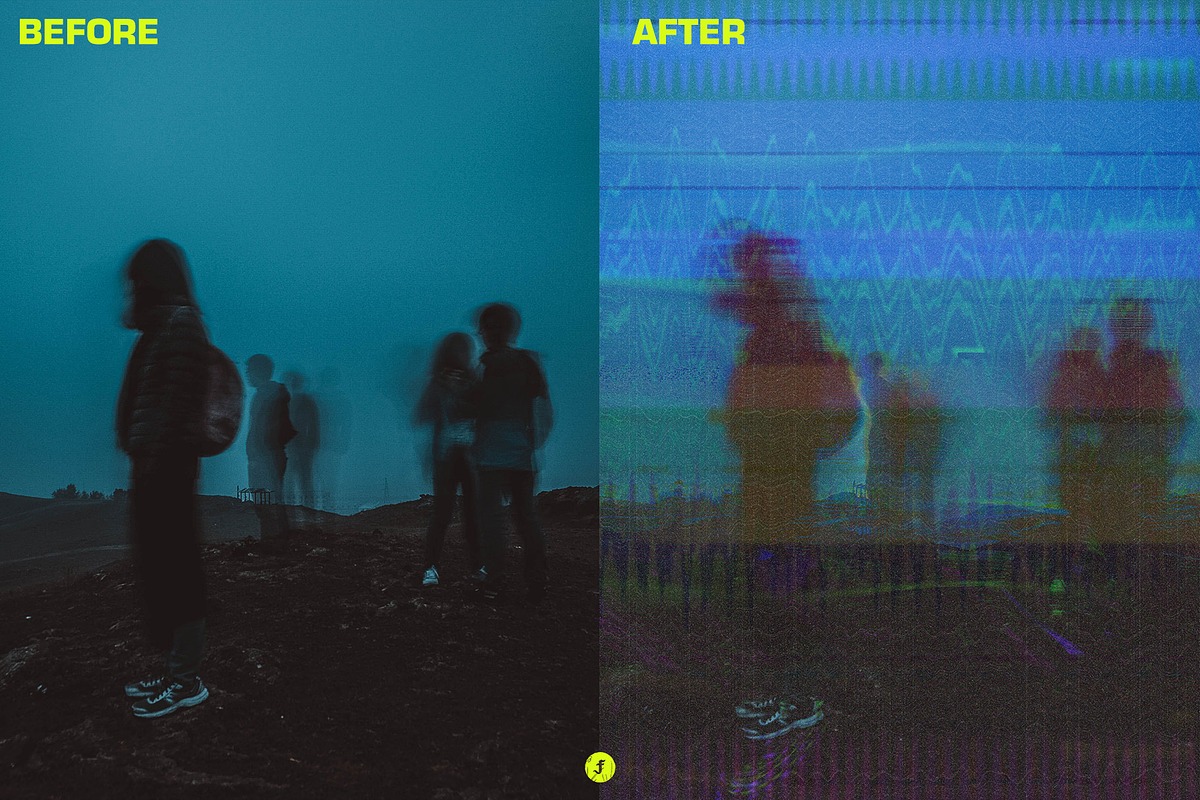 Bad Signal Photo Effect, a Layer Style Add-On by Freezerondigital (Photo 7 of 11)
