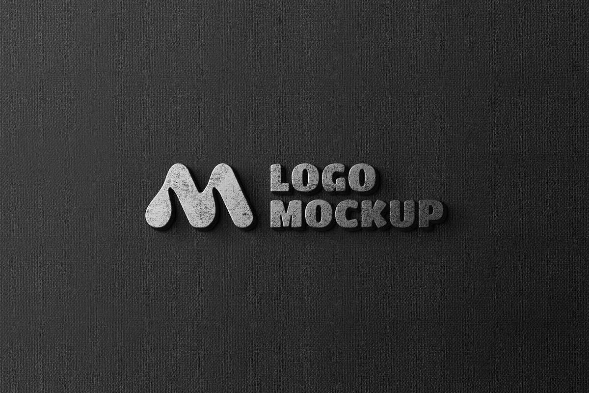 Gold Text Logo Mockup, a Product Mockup by graphypix (Photo 4 of 4)
