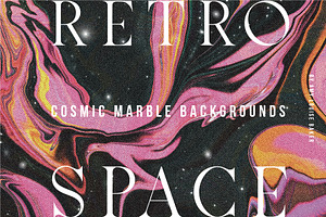 Retro Space: Backgrounds
