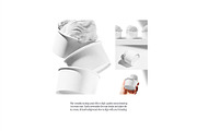 Ice Cream Cups Packaging Mockup, a Cups & Container Mockup by Creo.pt (Thumbnail 2 of 6)