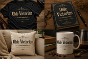 Olde Victorian, a Sans Serif Font by Wow Magic (Thumbnail 4 of 4)