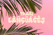 Quiet Joy quirky font, a Sans Serif Font by BilberryCreates (Thumbnail 10 of 10)