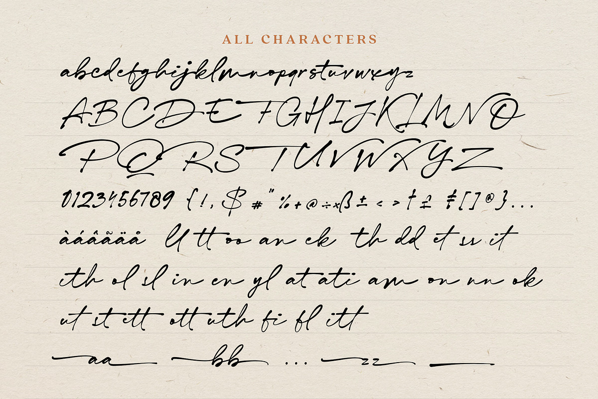 Taylor Demian - Signature Font, a Script Font by Get Studio (Photo 11 of 21)