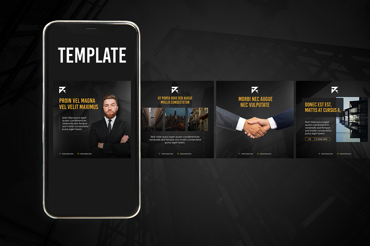 Social Media Template Real Estate, a Graphic by StephenResponte (Photo 2 of 2)