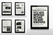 The Digital Newspaper, a Magazine Template by Luuqas Design (Thumbnail 10 of 10)