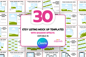 Etsy Product Listing Mockup Template