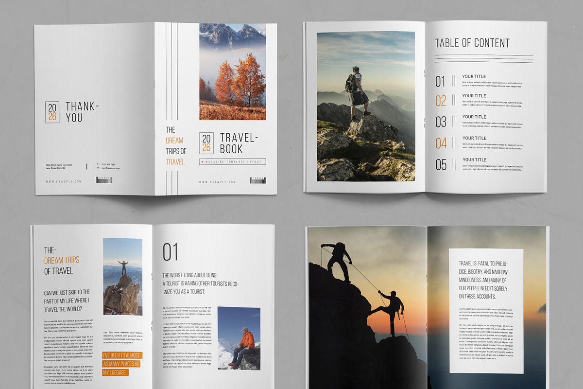 Travel Book Layout, a Magazine Template by ContestDesign (Photo 2 of 3)