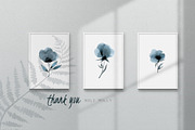 Indigo Plants. Watercolor set., an Illustration by Noli Molly Store (Thumbnail 6 of 6)