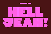 Chunk Grotesk – Bold, Playful, Loud, a Sans Serif Font by Good Times Type (Thumbnail 6 of 8)