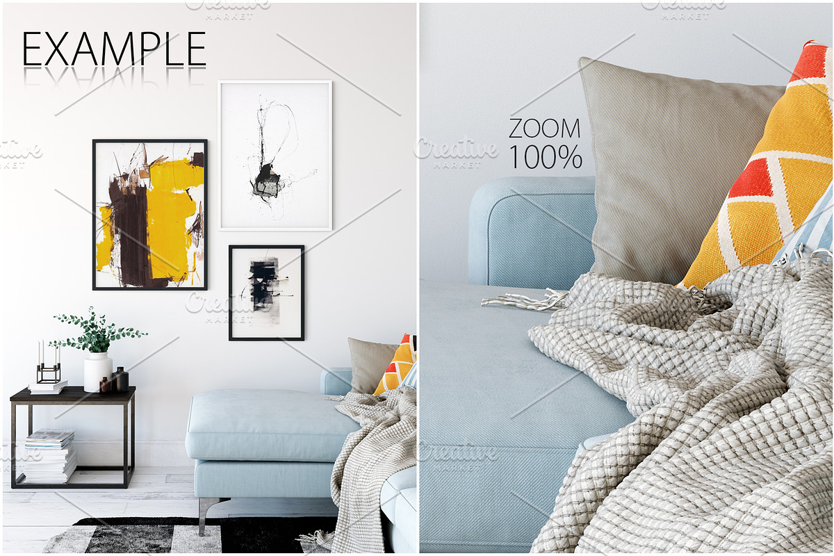Frames & Walls Scandinavian Bundle-2, a Print Template by Yuri-U (Photo 39 of 44)