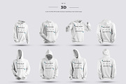 24 Hoodie Mockups ( Collection #2 ), a Hoody Mockup by Grow Design Craft Studio (Thumbnail 4 of 7)