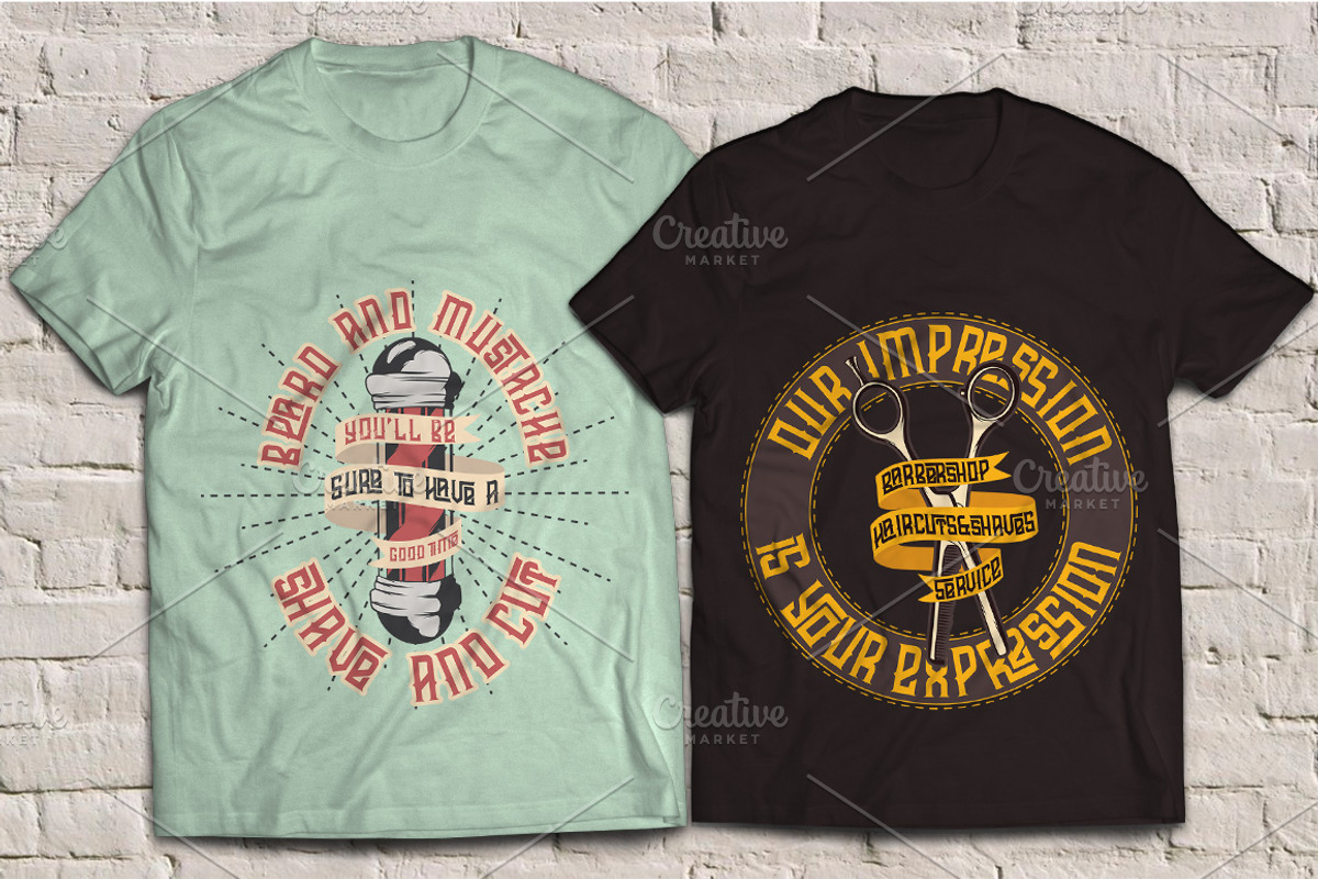 Crazy Barber font with bonuses, a Symbol Font by Heather_insane (Photo 11 of 12)