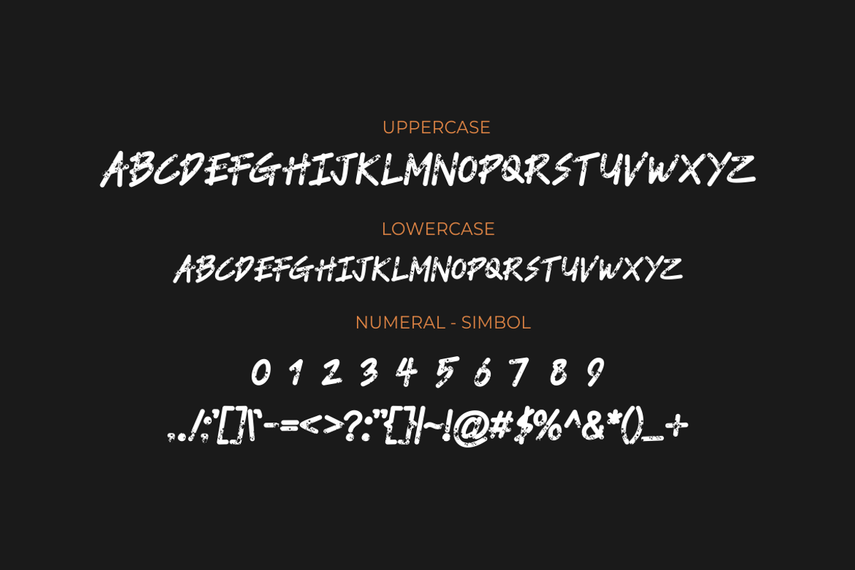 Ghamexz - Font, a Handwritten Font by artchiles_design (Photo 4 of 5)