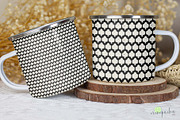 Black and White Boho Pattern Bundle, a Pattern Graphic by irenepachadesign (Thumbnail 3 of 7)