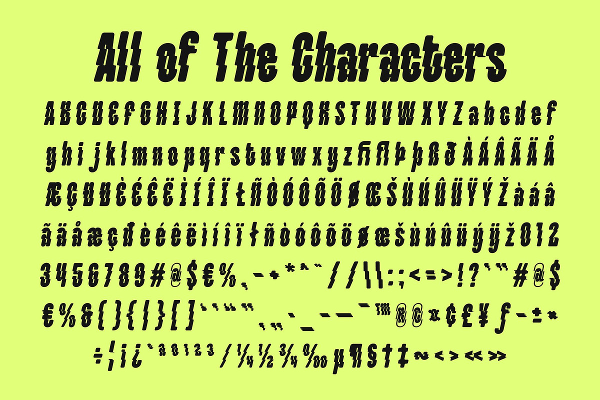 CS Brixton Rippled, a Sans Serif Font by Craft Supply Co. (Photo 8 of 8)