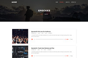 Gumbo - Podcast, Music & Vlog Theme, a WordPress Template by SecondLineThemes (Thumbnail 4 of 6)