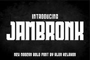 Jambronk, a Serif Font by alon kelakon (Thumbnail 1 of 5)