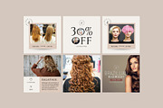 Luxury Hair Salon Instagram Grid, a Social Media Template by Sincerely Media (Thumbnail 8 of 11)