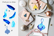 Abstract acrylic. Winter collection, an Object Graphic by Julie&Taily (Thumbnail 17 of 30)