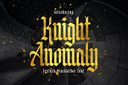Knight Anomaly, a Blackletter Font by Arterfak Project (Thumbnail 11 of 11)