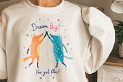 Cat and Animals Funny Birthday PNG, a Graphic by GlitterCraft (Thumbnail 44 of 101)
