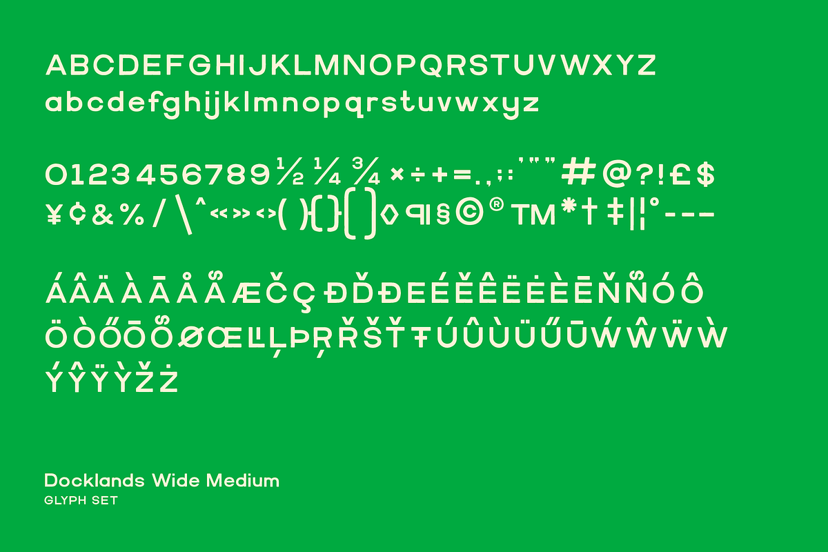 Docklands Font Family, a Sans Serif Font by Hemphill Co (Photo 11 of 12)