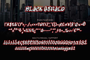 Black Gerald, a Blackletter Font by Yoga Letter (Thumbnail 7 of 7)