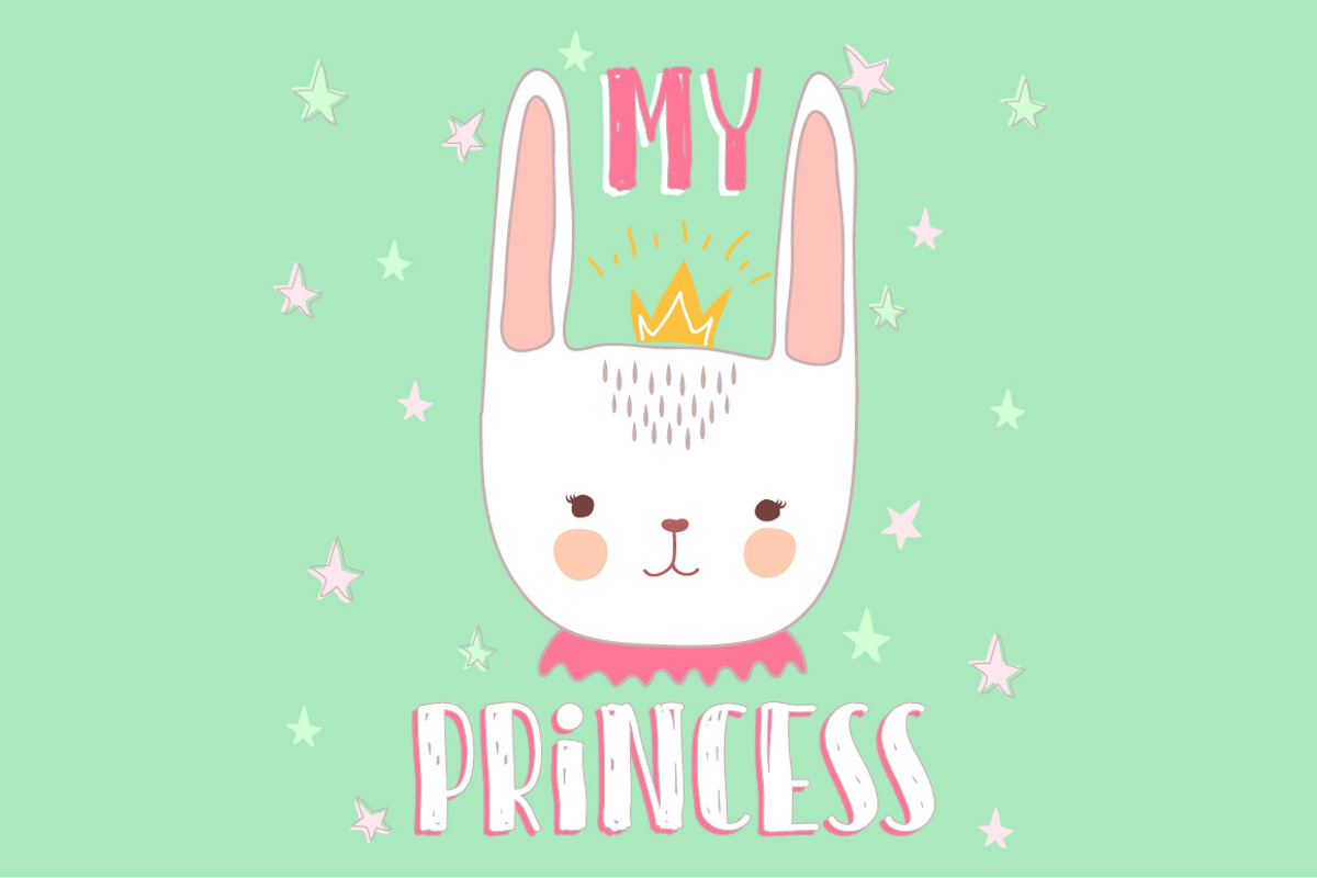 Kid's prints.Stylized cute animals, a Background Graphic by Tierre3012 (Photo 6 of 21)