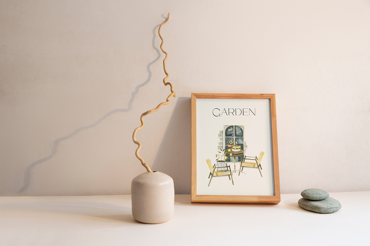 Watercolor Lemons Garden collection, a Decorative Illustration by ArtMaslyana (Photo 8 of 14)
