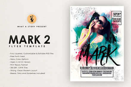 Mark 2, a Poster Template by What a Story