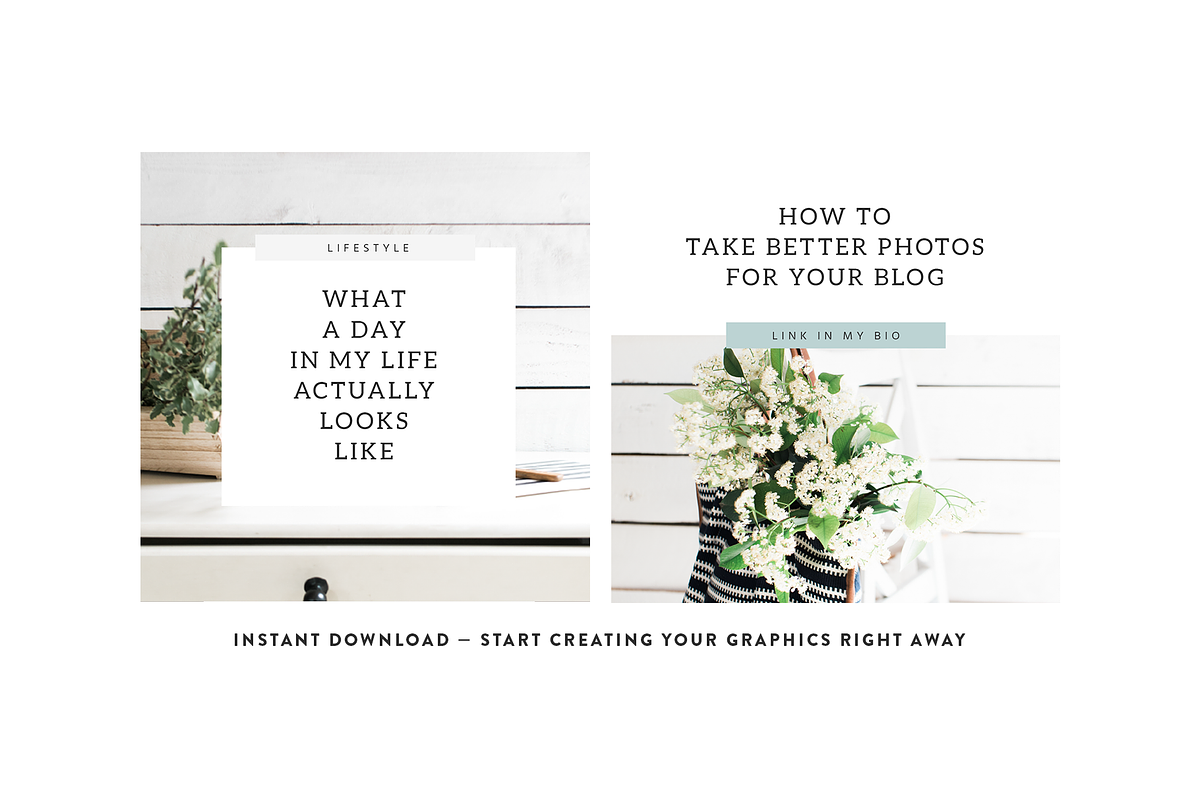 Magnolia Instagram Templates, a Social Media Template by Coded Creative (Photo 3 of 5)