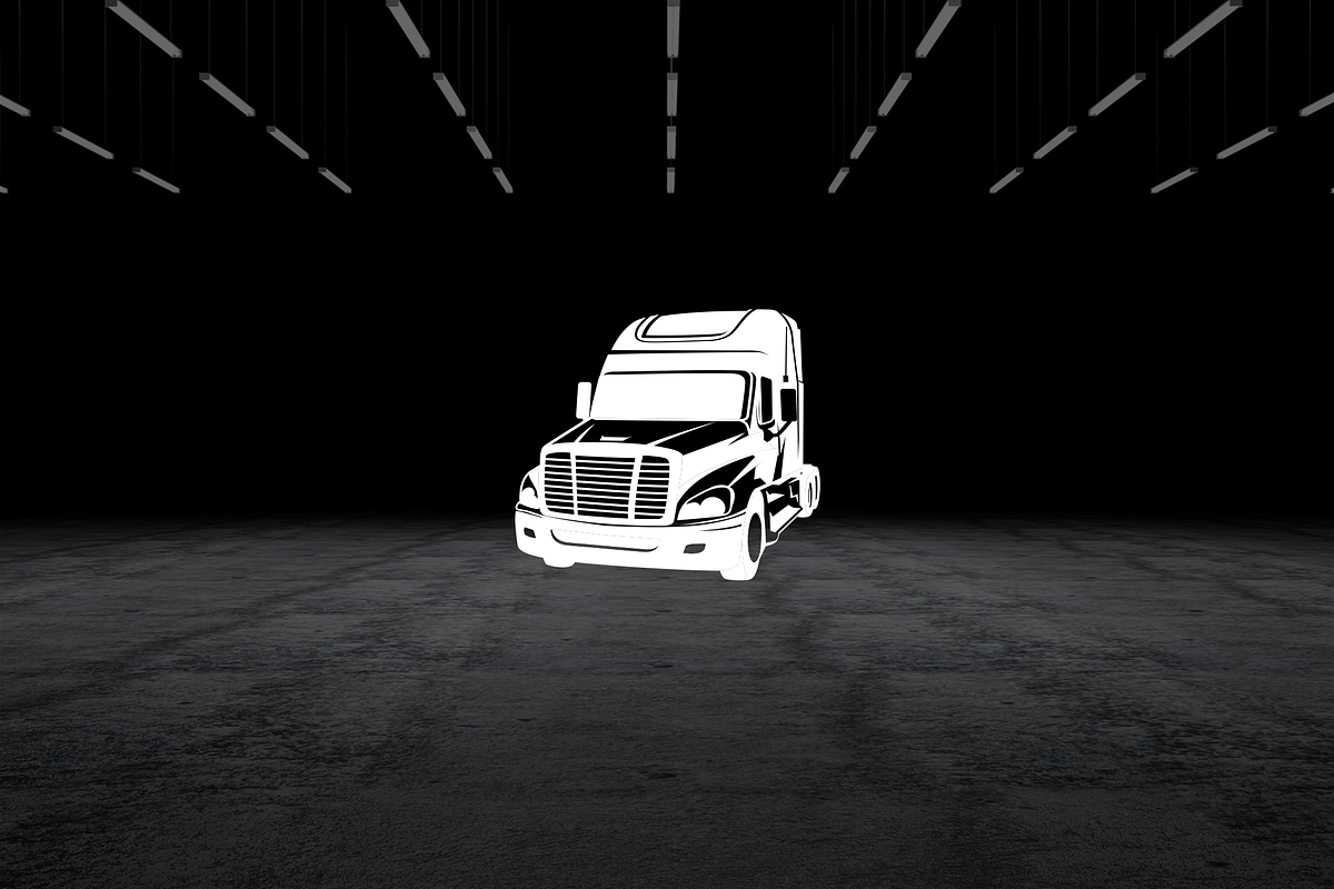Minimalist Truck Logistic Logo, a Branding & Logo Template by Luxury Logos (Photo 2 of 4)
