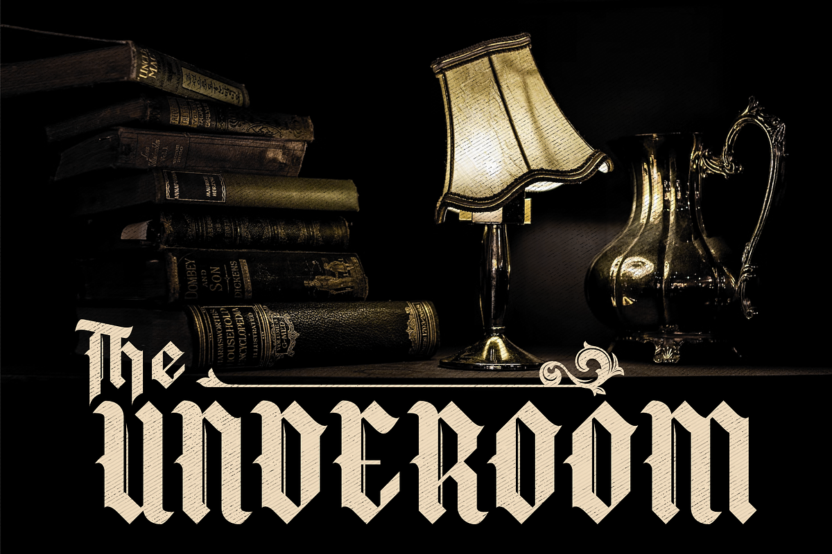 Blacking Blackletter Typeface Font, a Blackletter Font by Storytype Studio (Photo 2 of 15)