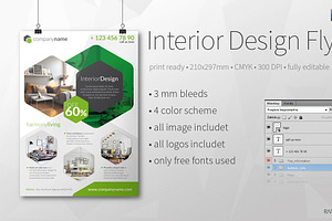 Intrior Design A4 flyer