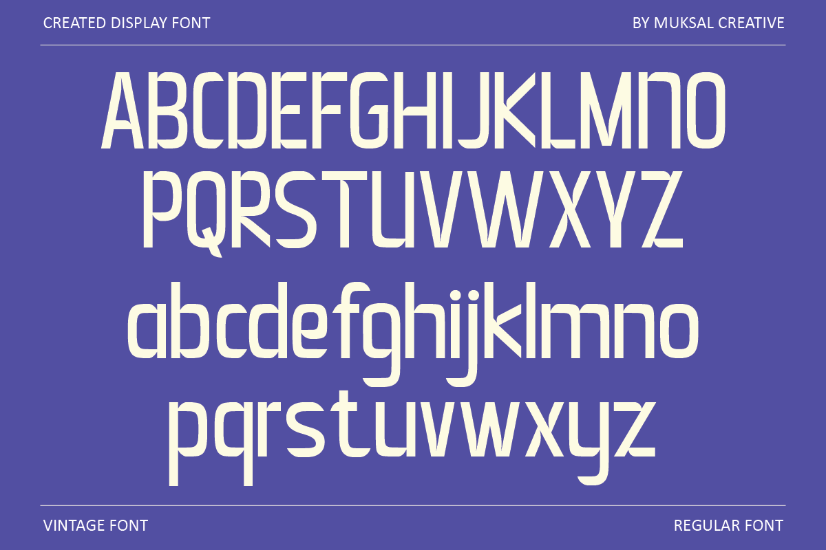 Created, a Sans Serif Font by Muksal Creative (Photo 8 of 9)