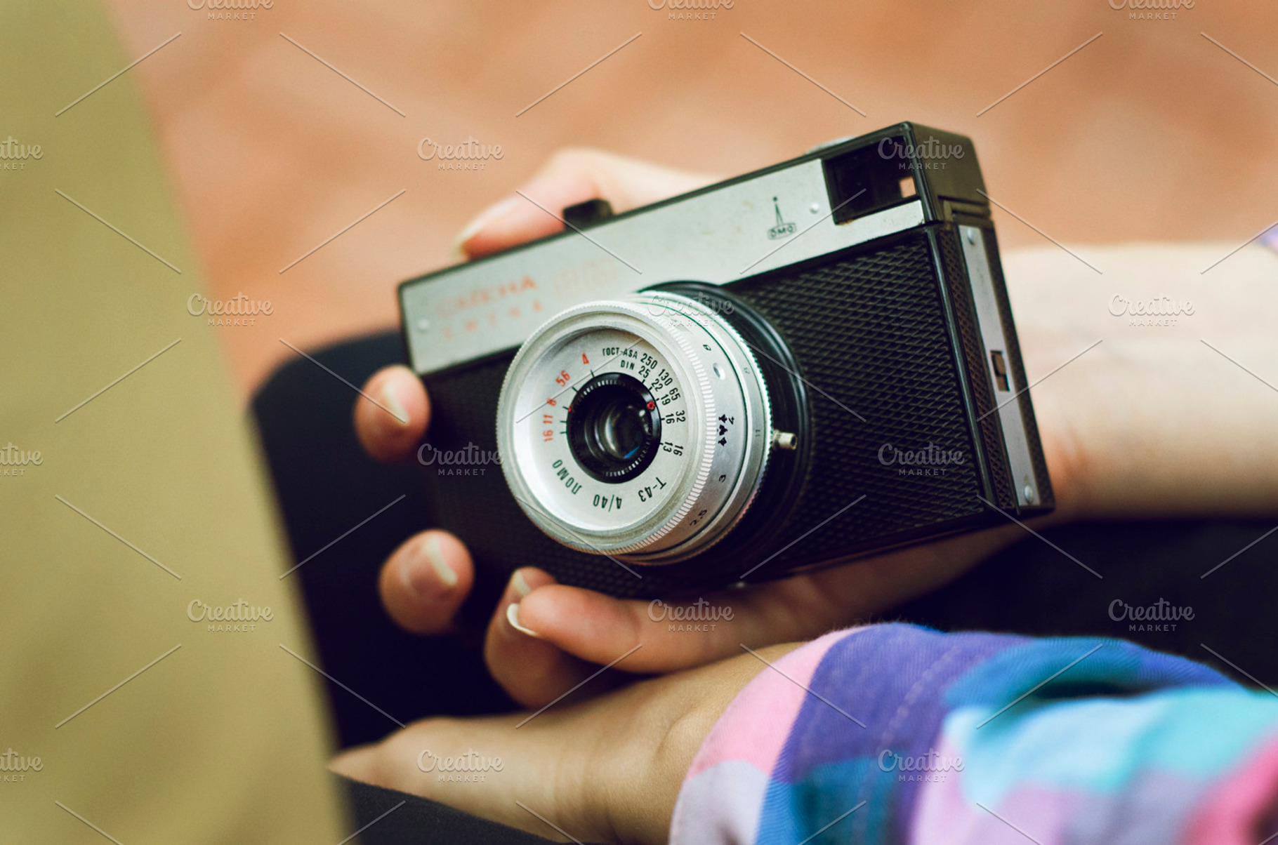 Photo Of Vintage Film Camera Smena8M