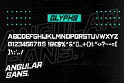 Angular Sans - Bold Display Font, a Sans Serif Font by Layerform Design Co. (Thumbnail 5 of 6)