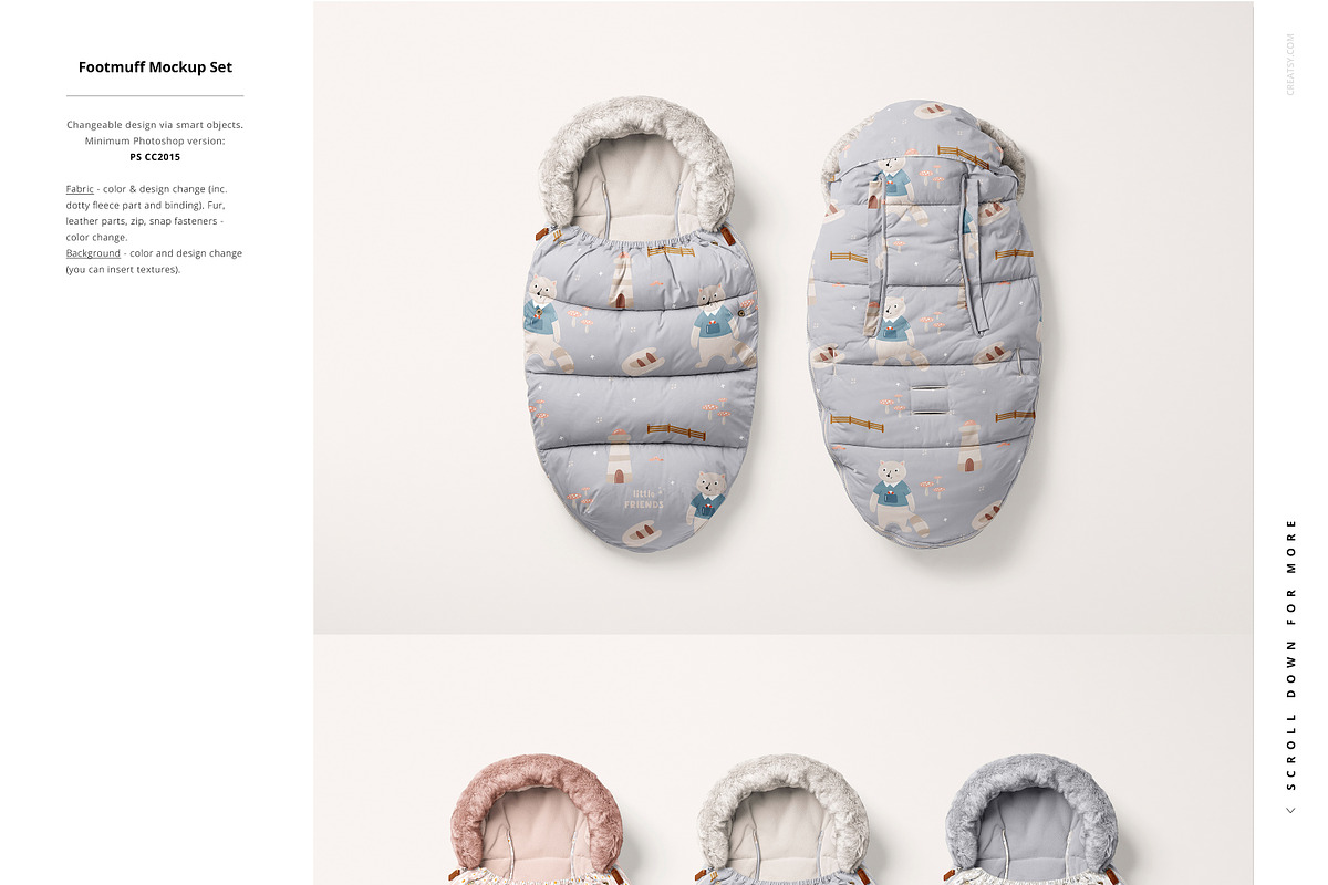 Little Fashion 2 Mockup Bundle, a Merchandise Mockup by creatsy5 (Photo 27 of 38)