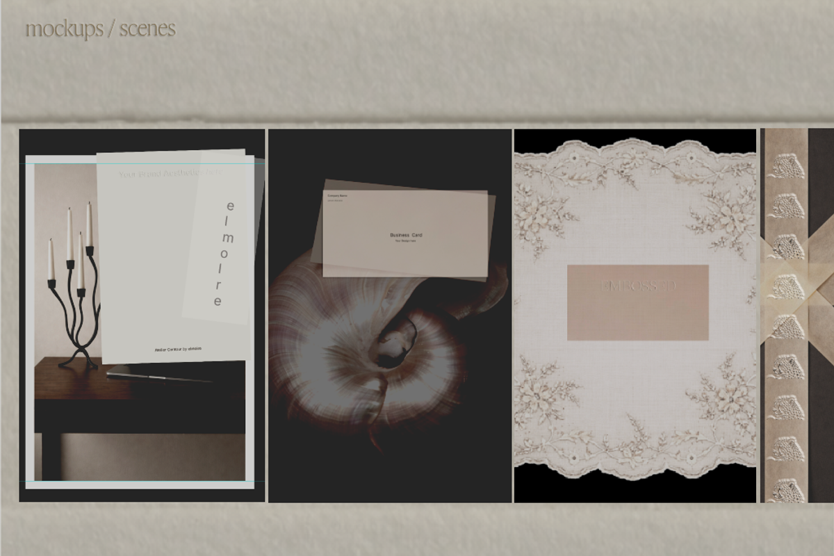 Luxury Branding Mockup Kit, a Product Mockup by Atelier Contour (Photo 6 of 22)