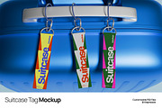 Suitcase Tag Mockup, a Mockup by graphicook (Thumbnail 1 of 4)