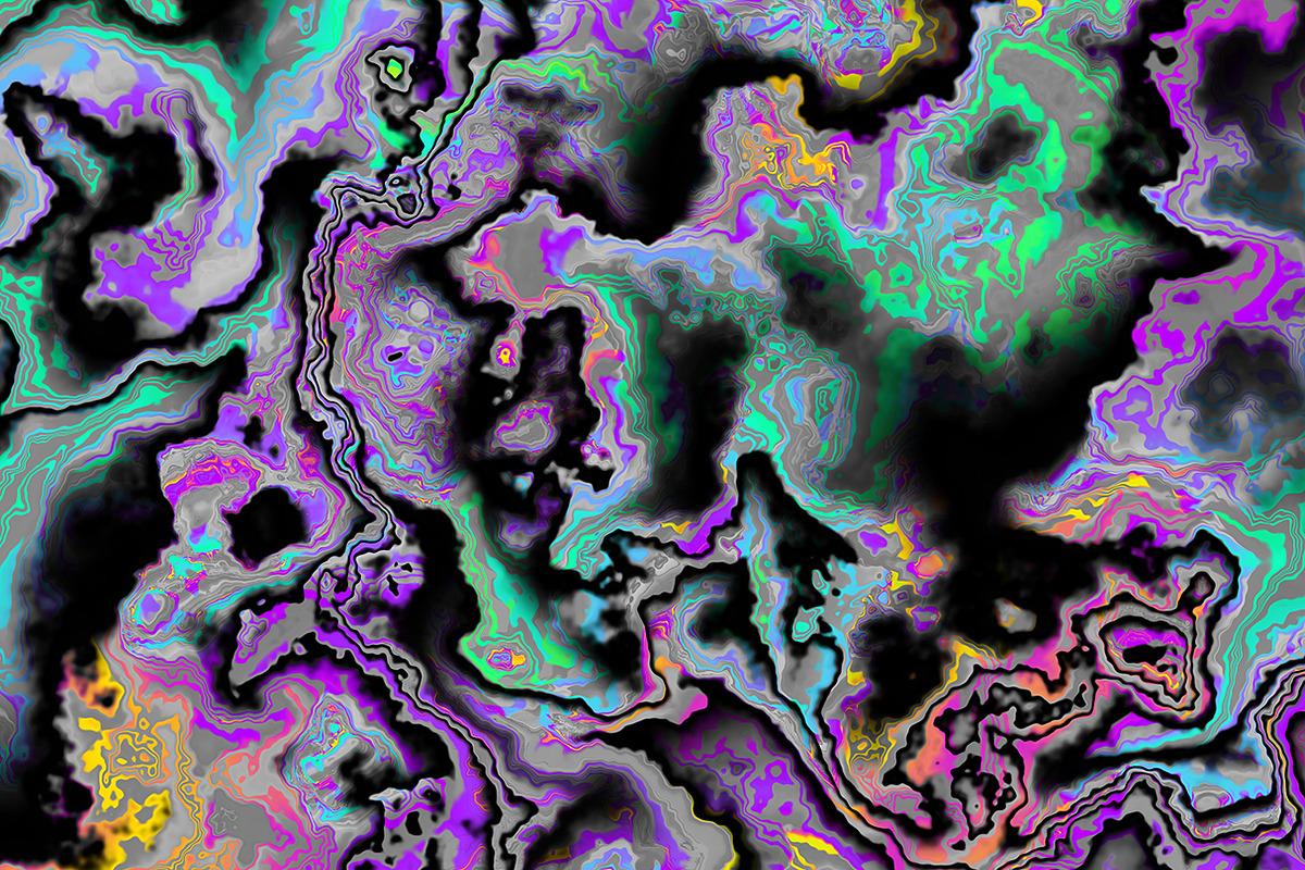 Acid psychedelic textures 50 Pack, a Texture Graphic by tkdesign (Photo 40 of 50)