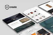 Create - Multipurpose WP Theme, a WordPress Template by ThemeTrust (Thumbnail 1 of 3)