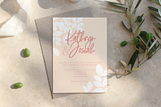Blush Wedding Stationery Suite, an Invitation Template by R Whitehurst Design (Thumbnail 5 of 10)