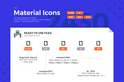 2430 Material Icons, an Outline Icon by Illustrato (Thumbnail 4 of 10)