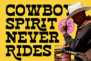 Haose Rodeko Western Slab Serif, a Slab Serif Font by AmorfaType (Thumbnail 4 of 12)
