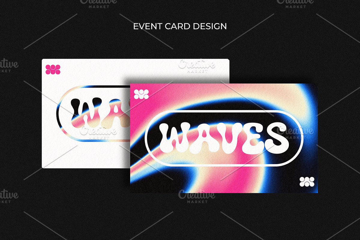 15 Grainy Wave Gradient Backgrounds, a Background Graphic by Kojaif (Photo 5 of 5)