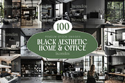 100 Black Aesthetic Home & Office, an Arts & Entertainment Photo by Incomelion (Thumbnail 1 of 7)