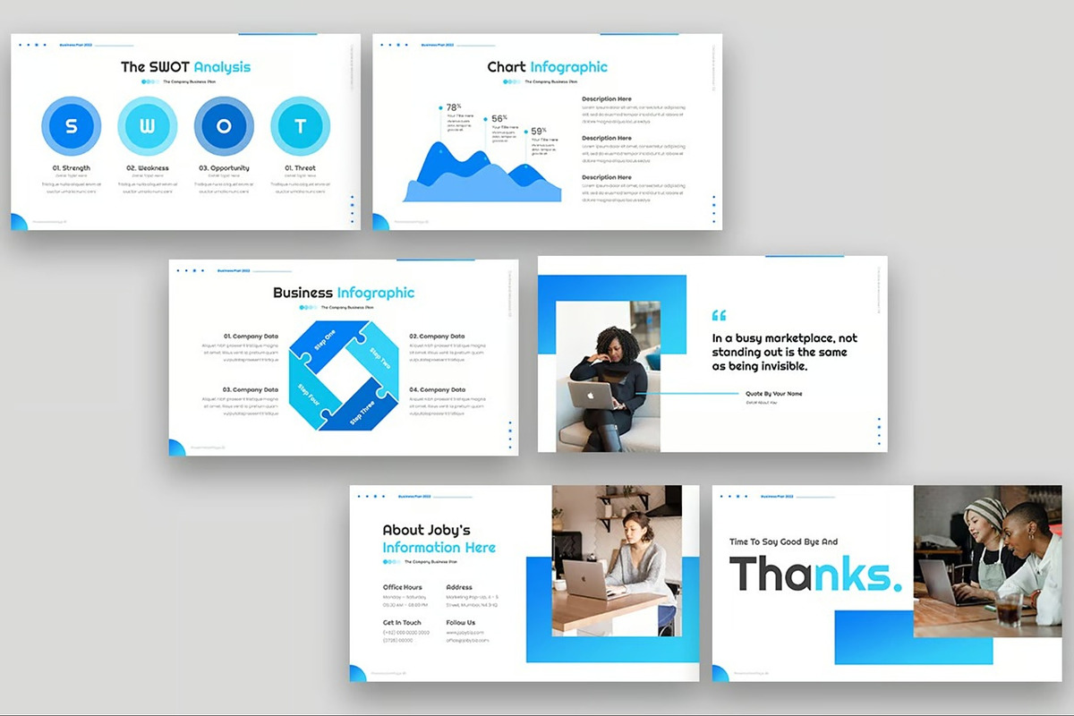 Joby - Business Keynote Templates, a Presentation Template by Fit-tee (Photo 6 of 6)