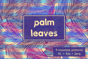 Palm leaves
