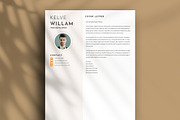 Minimalist resume template, a Resume Template by paulresume (Thumbnail 3 of 4)